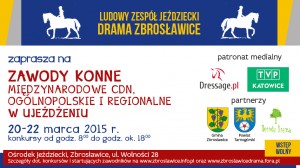 plakat ośrodek jeździecki 16x9